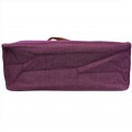 9220- PURPLE CANVAS TOTE BAG